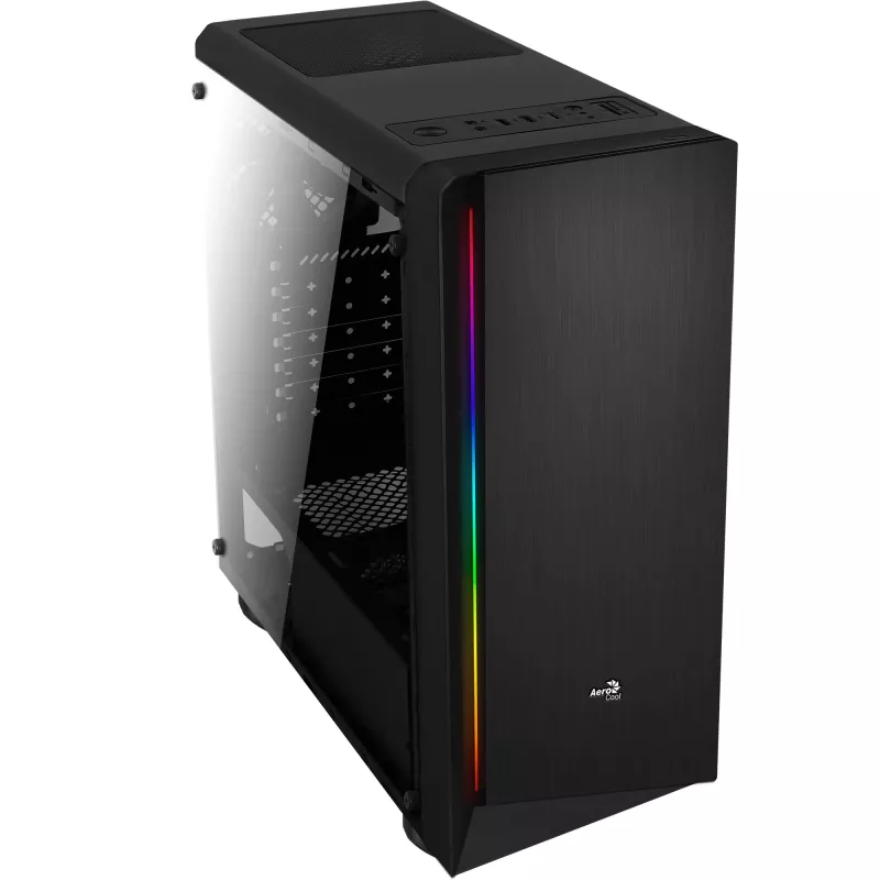 Korpusas Aerocool RIFT Midi Tower Juodas