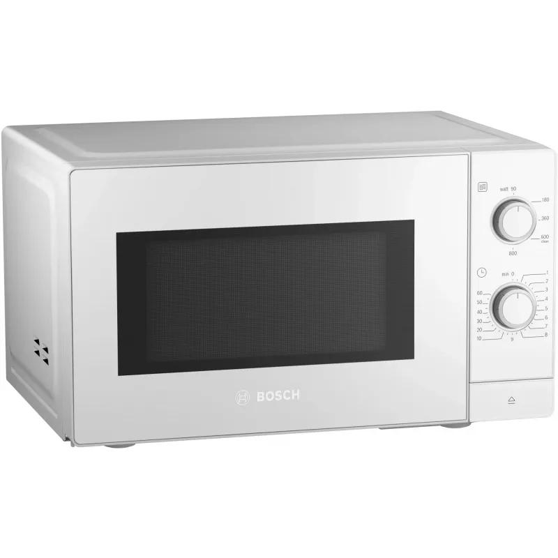 Mikrobangų krosnelė Bosch Serie 2 FL020MW0 balta, 20 l, 800 W