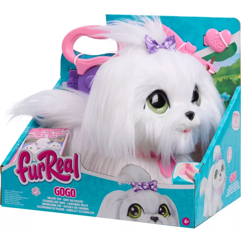 FurReal Gogo vaikštantis šuniukas, berniukas/mergaitė, nuo 4 metų, garsas