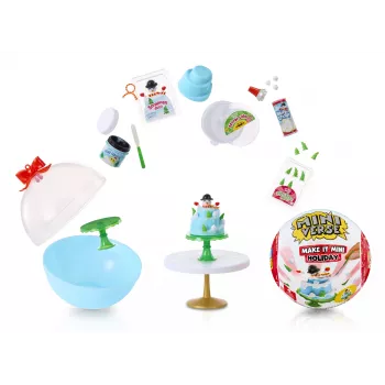 Miniverse Make It Mini Holiday – Kalėdinis kūrybos rinkinys, 8 m., įvairiaspalvis, plastikas