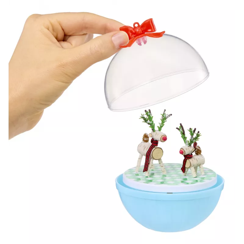 Miniverse Make It Mini Holiday – Kalėdinis kūrybos rinkinys, 8 m., įvairiaspalvis, plastikas