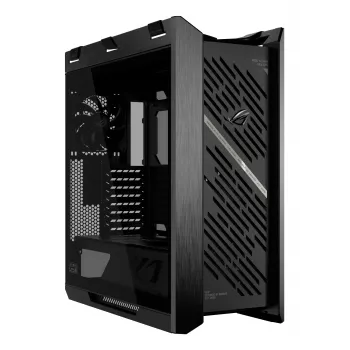 PC korpusas ASUS ROG Strix Helios II Midi Tower – ATX/Midi Tower, grūdintas stiklas, 420mm GPU, 3x140mm priekiniai ventiliatoriai, USB-C