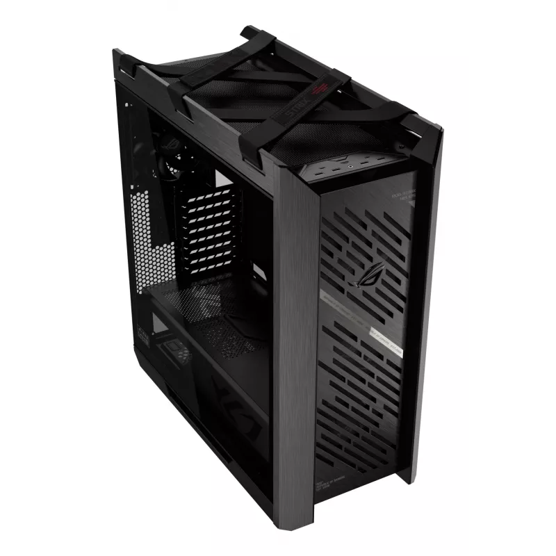 PC korpusas ASUS ROG Strix Helios II Midi Tower – ATX/Midi Tower, grūdintas stiklas, 420mm GPU, 3x140mm priekiniai ventiliatoriai, USB-C