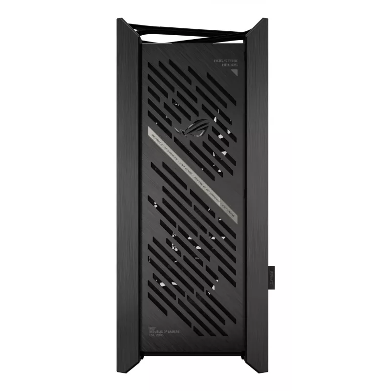 PC korpusas ASUS ROG Strix Helios II Midi Tower – ATX/Midi Tower, grūdintas stiklas, 420mm GPU, 3x140mm priekiniai ventiliatoriai, USB-C