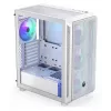 PC korpusas Midi Tower ENDORFY ARX 500 ARGB White – grūdintas stiklas, ATX/Micro-ATX/Mini-ITX, 3x140mm priekyje + 1x140mm gale, 1×3,5 colio + 6×2,5 colio vietos