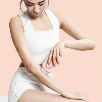 Braun Silk-expert Pro Silk-expert Mini IPL plaukų šalinimo prietaisas, rožinė, balta