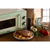 Ariete Vintage Line 3960 Retro mikrobangų krosnelė, 800W, 20L, 3 funkcijos, 5 galingumo lygiai, laikmatis, žalia