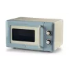 Ariete Vintage Line 3960 mikrobangų krosnelė, 800 W, 20 L, 3 funkcijos, 5 gaminimo lygiai, laikmatis, mėlyna