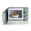 Ariete Vintage Line 3960 mikrobangų krosnelė, 800 W, 20 L, 3 funkcijos, 5 gaminimo lygiai, laikmatis, mėlyna
