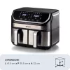 Kepimo be aliejaus krosnelė Ariete 4625/00 9 L 2100 W Juoda Sidabrinė