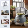 Virtuvinis kombainas ARIETE Vintage Line 1781/05 — 1000 W, 2,1 L dubuo, mėlynas