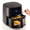 Ariete 4630 Oro gruzdintuvė 9L, 1300W, talpa 9L, gaminimo talpa 2,5kg, 8 išankstinių programų, temperatūra iki 200°, skaidrus krepšelis, juoda