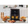 Ariete 4630 Oro gruzdintuvė 9L, 1300W, talpa 9L, gaminimo talpa 2,5kg, 8 išankstinių programų, temperatūra iki 200°, skaidrus krepšelis, juoda