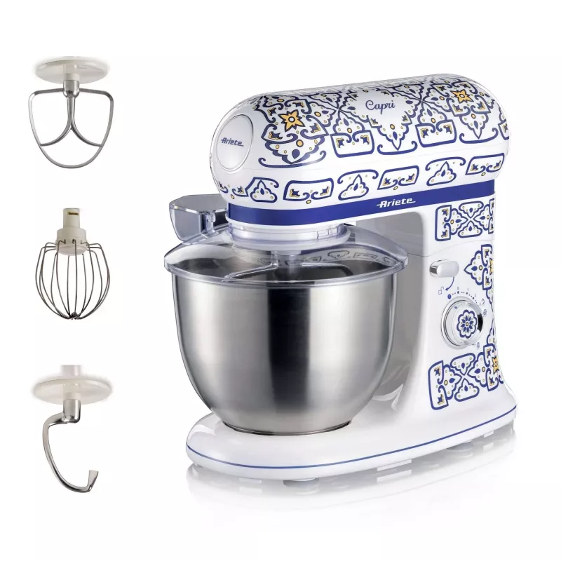 Ariete 1588 Capri planetinis maišytuvas, 7 greičiai, 2400 W, 5,5 l, nerūdijančio plieno dubuo