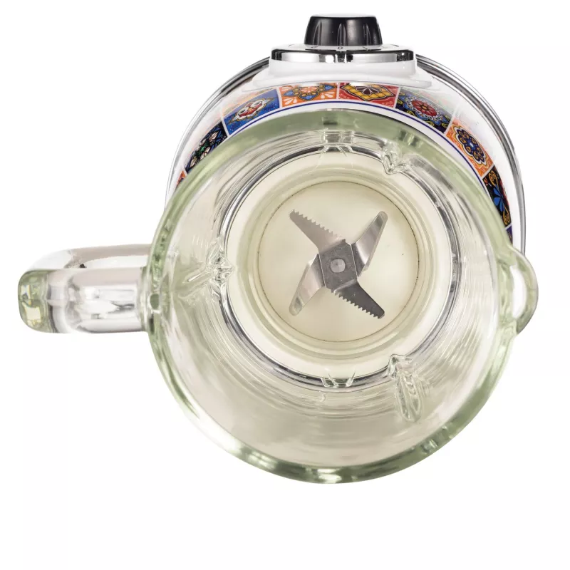 Ariete 583 Positano blenderis 1,5 l stiklinis indas, 4 nerūdijančio plieno peiliai, 4 greičiai + impulsas, 1000 W