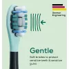 Pakuotė 4 vnt. keičiamų šepetėlių galvučių Beurer SC Premium Protection Plus Green Planet – juodos
