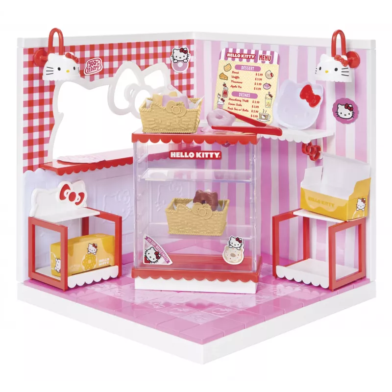 Miniverse Make It Mini SANRIO Playset - Namelis, 8 m., Įvairiaspalvis, Plastikas