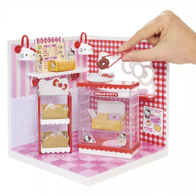 Miniverse Make It Mini SANRIO Playset - Namelis, 8 m., Įvairiaspalvis, Plastikas