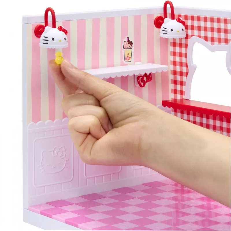 Miniverse Make It Mini SANRIO Playset - Namelis, 8 m., Įvairiaspalvis, Plastikas