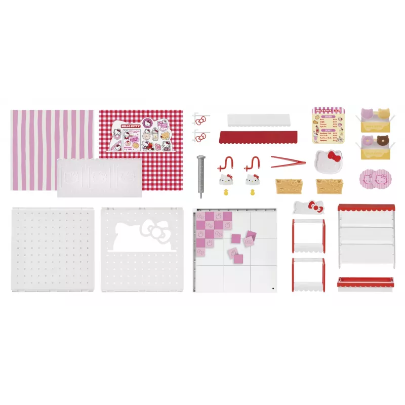 Miniverse Make It Mini SANRIO Playset - Namelis, 8 m., Įvairiaspalvis, Plastikas