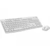 Logitech MK295 belaidis klaviatūros ir pelės rinkinys tyli RF QWERTY US International balta