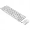 Logitech MK295 belaidis klaviatūros ir pelės rinkinys tyli RF QWERTY US International balta