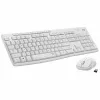 Logitech MK295 belaidis klaviatūros ir pelės rinkinys tyli RF QWERTY US International balta