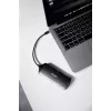 Canyon DS-15 USB 3.2 Gen 1 Type-C pilka 100W Power Delivery Ethernet 1Gbps