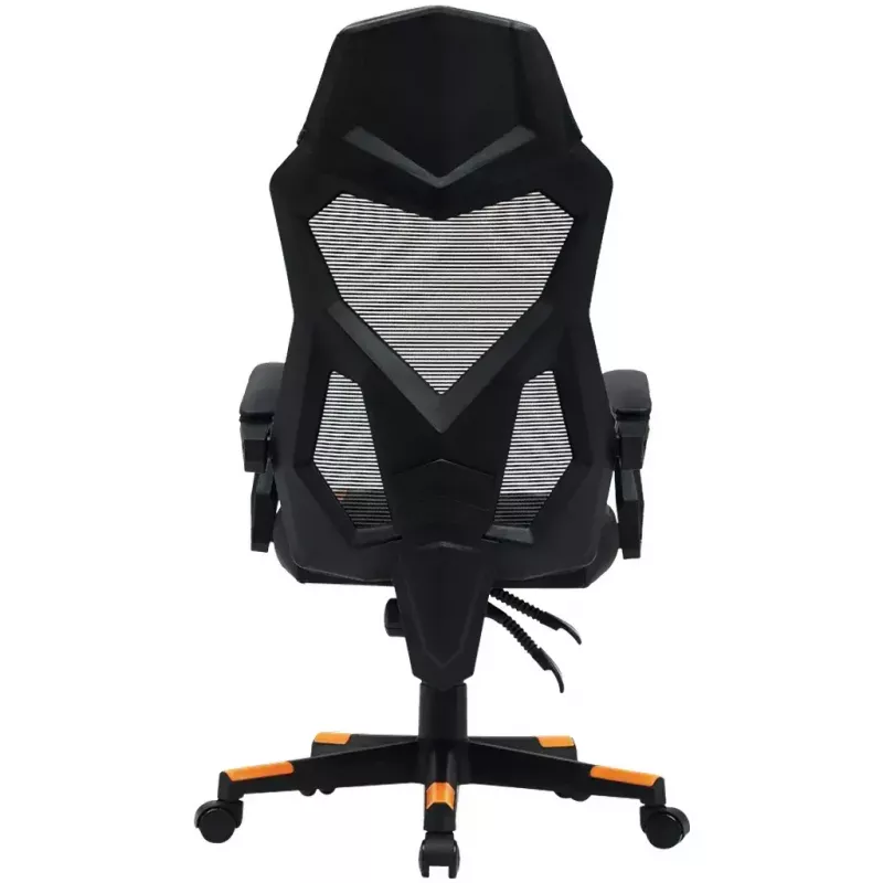 Žaidimų kėdė Canyon Flow MCH01 kieta sėdynė Juoda Oranžinė 120 kg