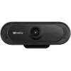 Sandberg USB Webcam 1080P Saver, 2 MP, Full HD, 30 fps, juoda