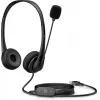 HP Stereo USB G2 ausinės, laidinės, biurui/skambučių centrui, 90 g, juodos