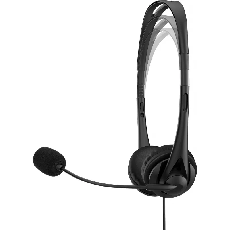 HP Stereo USB G2 ausinės, laidinės, biurui/skambučių centrui, 90 g, juodos