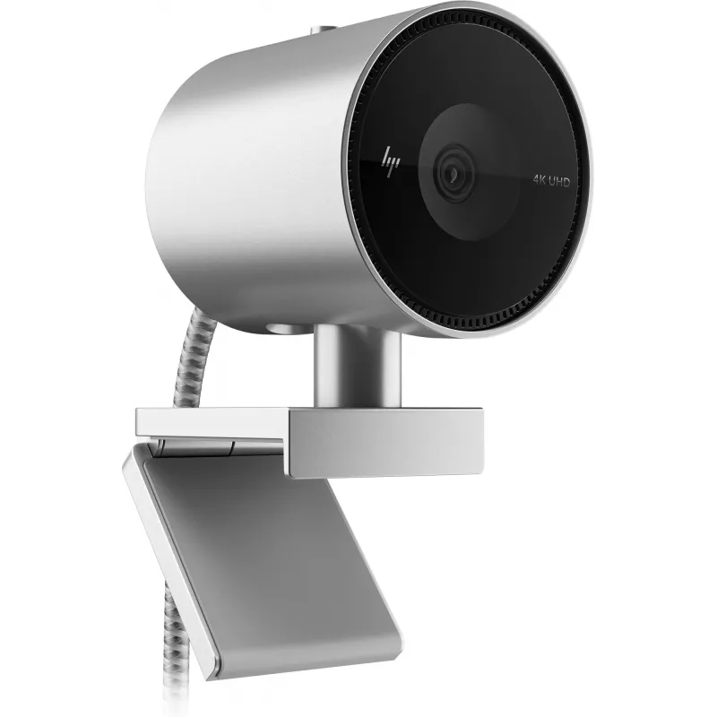 HP 950 4K internetinė kamera, 3840 x 2160 pikselių, Full HD, 30 kadrų per sekundę, automatinis fokusavimas, automatinis apšvietimas