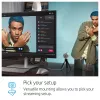 HP 950 4K internetinė kamera, 3840 x 2160 pikselių, Full HD, 30 kadrų per sekundę, automatinis fokusavimas, automatinis apšvietimas