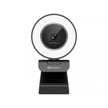 Sandberg Streamer USB Webcam Pro Elite 2560x1440 60fps Juoda