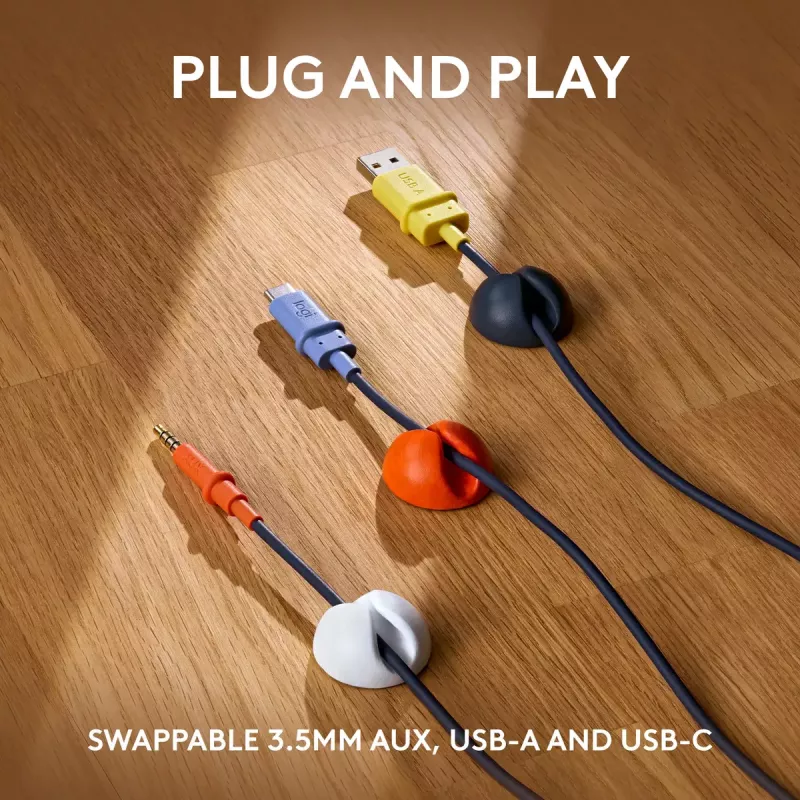 Ausinės Logitech Zone Learn On Ear 3.5 mm AUX