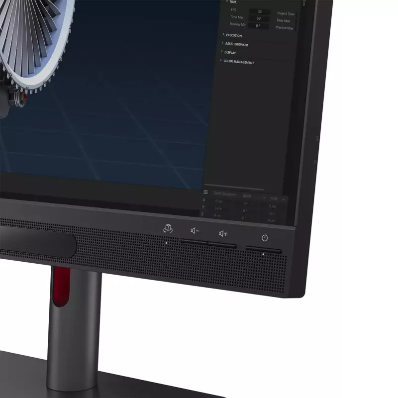 Monitorius Lenovo ThinkVision 27 27 colių 4K Ultra HD LED ekranas 3840 x 2160 pikseliai