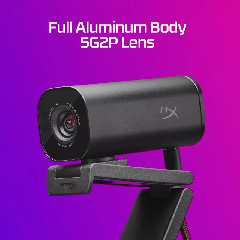 HyperX Vision S Webkamera, juoda