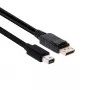 CLUB3D Mini DisplayPort į DisplayPort 1.2 M/M 2m/6.56ft 4K60Hz kabelis