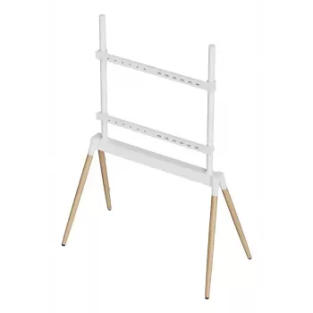Grindinis TV stovas Gembird TVS-86F-01-W Baltas medinis 40 kg