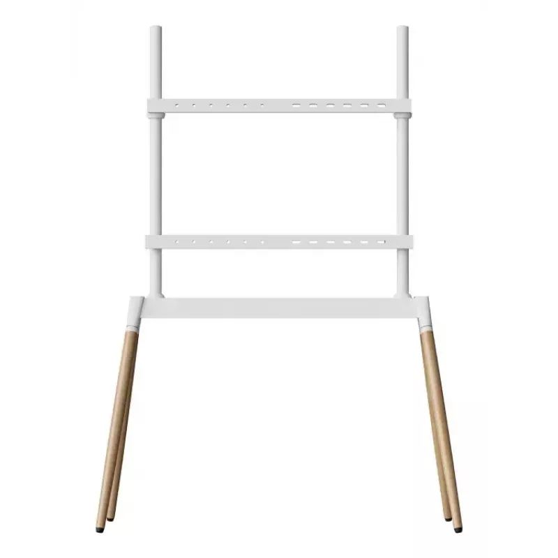 Grindinis TV stovas Gembird TVS-86F-01-W Baltas medinis 40 kg