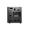 PC korpusas GEMBIRD Fornax 160 Mini Tower — juodas, SPCC, tinka ITX/mATX/ATX, 1×3,5 colio + 3×2,5 colio vietos, 7 išplėtimo lizdai, 445×185×390 mm