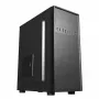 PC korpusas GEMBIRD Fornax 160 Mini Tower — juodas, SPCC, tinka ITX/mATX/ATX, 1×3,5 colio + 3×2,5 colio vietos, 7 išplėtimo lizdai, 445×185×390 mm