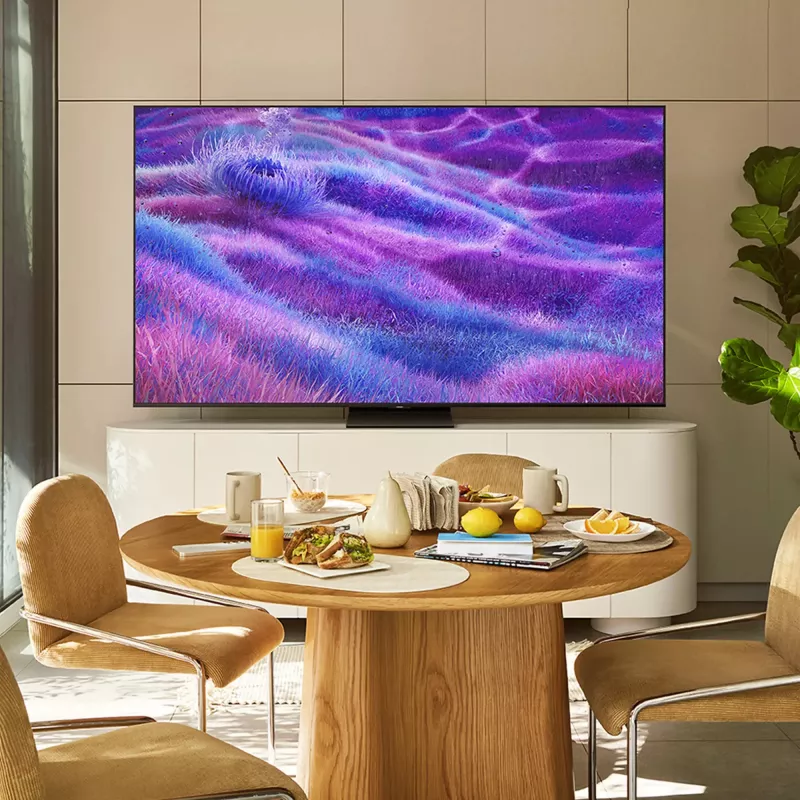 Samsung QE65QN80FAU 165,1 cm (65 coliai) 4K Ultra HD Smart TV Wi-Fi Sidabrinis