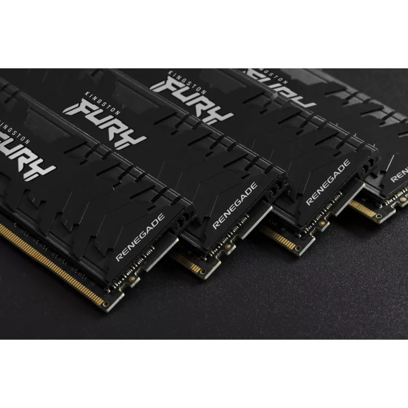 Kingston FURY 32GB (2x16GB) DDR4 3200MHz CL16 Renegade Black atminties rinkinys