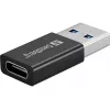 Sandberg USB-C/A DVD įrenginys, juodas, dėklas, staliniam/nešiojamam kompiuteriui, DVD Super Multi DL, USB Type-C, CD-R, CD-ROM, CD-RW, DVD+R DL, DVD-R, DVD-R DL, DVD-RAM, DVD-ROM, DVD-RW