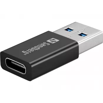 Sandberg USB-C/A DVD įrenginys, juodas, dėklas, staliniam/nešiojamam kompiuteriui, DVD Super Multi DL, USB Type-C, CD-R, CD-ROM, CD-RW, DVD+R DL, DVD-R, DVD-R DL, DVD-RAM, DVD-ROM, DVD-RW