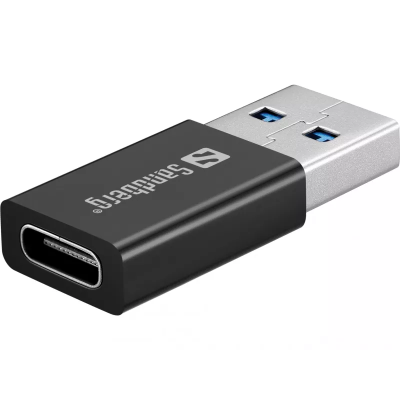 Sandberg USB-C/A DVD įrenginys, juodas, dėklas, staliniam/nešiojamam kompiuteriui, DVD Super Multi DL, USB Type-C, CD-R, CD-ROM, CD-RW, DVD+R DL, DVD-R, DVD-R DL, DVD-RAM, DVD-ROM, DVD-RW
