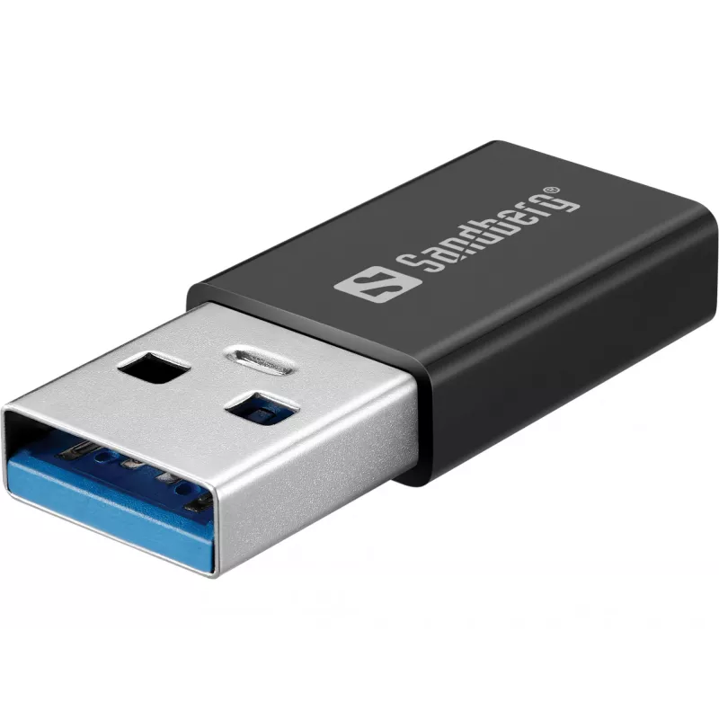 Sandberg USB-C/A DVD įrenginys, juodas, dėklas, staliniam/nešiojamam kompiuteriui, DVD Super Multi DL, USB Type-C, CD-R, CD-ROM, CD-RW, DVD+R DL, DVD-R, DVD-R DL, DVD-RAM, DVD-ROM, DVD-RW