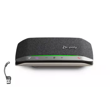 HP Poly Sync 20-M garsiakalbis su mikrofonu USB-C/A adapteris, juodas